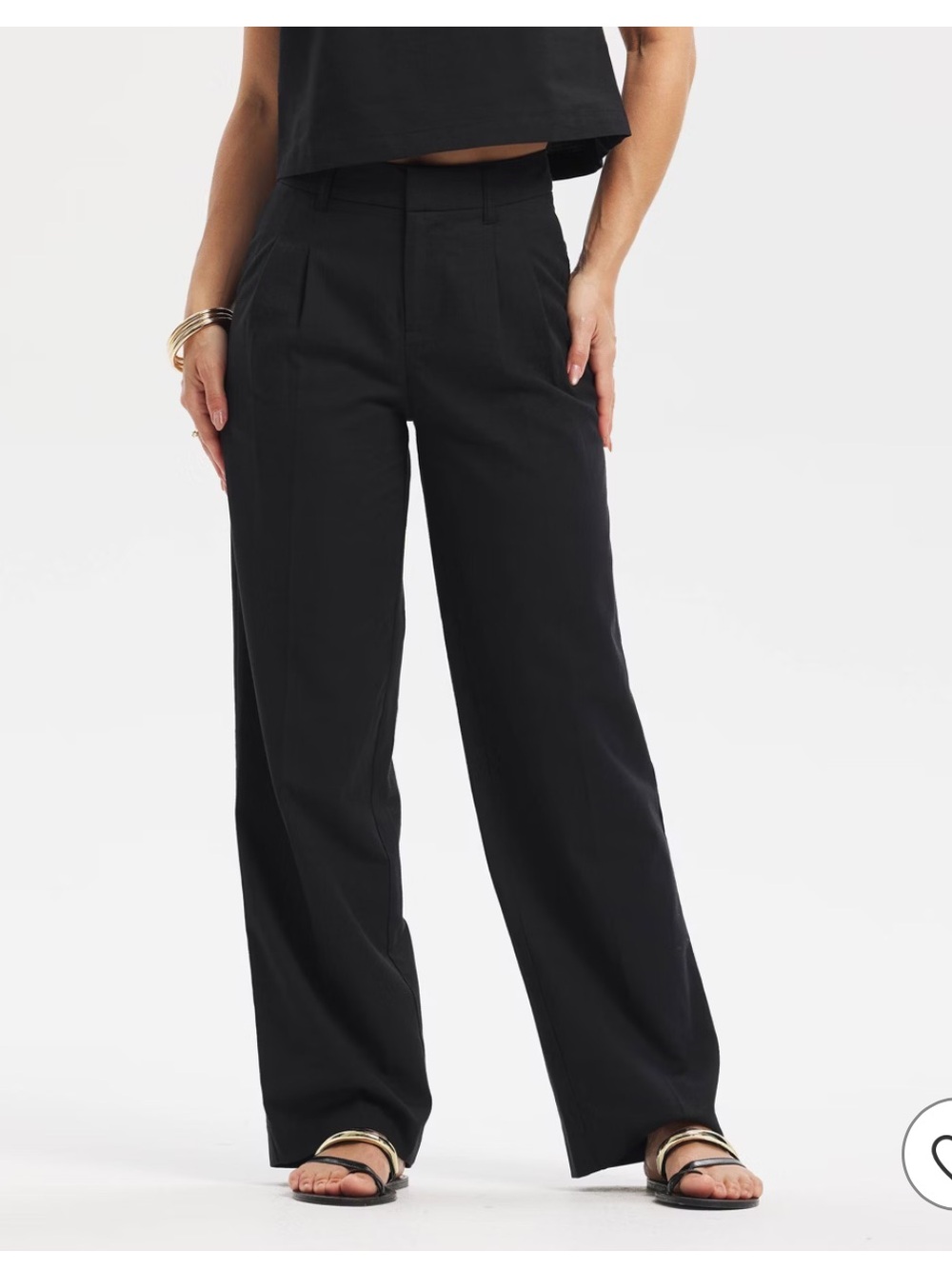 a new day Green High-Rise Wide Leg Trousers